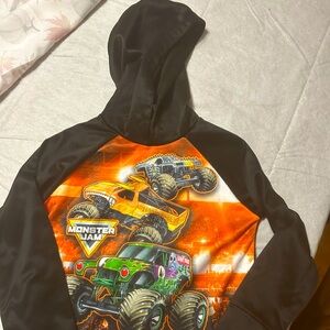 Boys Monster Jam hoodie